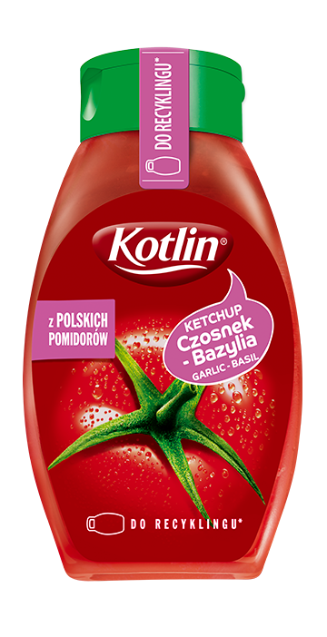 Ketchup czosnek-bazylia